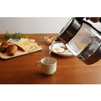 ドリテック ガラスケトル「エルダー」1.0L ブラック PO-161BK 1台