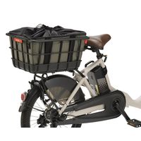 オージーケー技研 RBー020+TNー017R インナーバッグ付リヤバスケット ブラック+カーキ CH 1個（直送品）