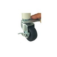 スペーシア 差し込み式金属フレームキャスター(自在) SGR65CTP 1セット(4個)（直送品）