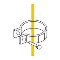 スペーシア プラスチックジョイント ストッパー2コ入 PJ-506W オフホワイト 1セット(30個)（直送品）