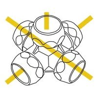 スペーシア ユニプラジョイント UP04BK ブラック 1セット(10個)（直送品）