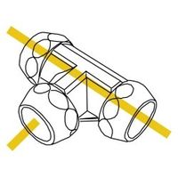 スペーシア ユニプラジョイント UP06W オフホワイト 1セット(10個)（直送品）