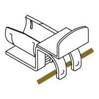 スペーシア すべりパイプ専用受金具 JB-512 1セット(10個)（直送品）