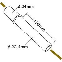 スペーシア パイプ脱着金具 JB-205A 1セット(5個)（直送品）