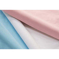 ファミリー・ライフ 敷布団用シーツ ワイド&ロング ダブル 幅1900×奥行2500mm ブルー 0407320 1セット(2枚入)（直送品）