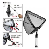 ライラクス DRESS ランディングネット 折り畳みランディングネット100 4249235 1本