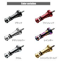 ライラクス REEL STAND ROOK SHIMANO シマノ 四角ハンドルシャフトモデル ブラック 4249371 1個（直送品）