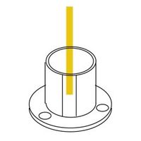 スペーシア プラスチックジョイント PJ-705G ダークグレー 1セット(35個)（直送品）