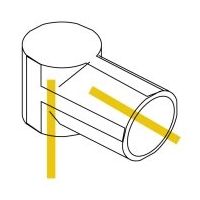 スペーシア プラスチックジョイント(コーナー用) PJ-003W オフホワイト 1セット(20個)（直送品）