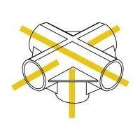 スペーシア プラスチックジョイント(中間用) PJ-202BG ダークグレー 1セット(15個)（直送品）