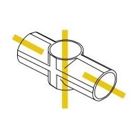 スペーシア プラスチックジョイント(中間用) PJ-206BB ロイヤルブルー 1セット(20個)（直送品）