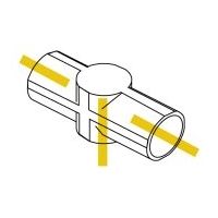 スペーシア プラスチックジョイント(中間用) PJ-206AM フォレストグリーン 1セット(20個)（直送品）