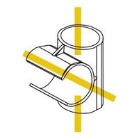 スペーシア プラスチックジョイント(クロス用) PJ-302AW オフホワイト 1セット(20個)（直送品）