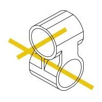 スペーシア プラスチックジョイント(クロス用) PJ-303B ロイヤルブルー 1セット(20個)（直送品）