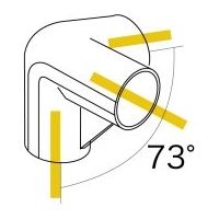 スペーシア プラスチックジョイント(角度用) PJ-400W オフホワイト 1セット(20個)（直送品）