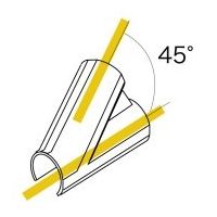 スペーシア プラスチックジョイント(角度用) PJ-401G ダークグレー 1セット(20個)（直送品）