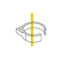 スペーシア プラスチックジョイント ストッパー PJ-500G ダークグレー 1セット(100個)（直送品）