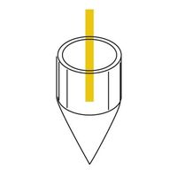 スペーシア プラスチックジョイント 打込み用キャップ PJ-502G ダークグレー 1セット(50個)（直送品）