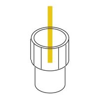 スペーシア プラスチックジョイント ヒンジ用 PJ-505B ロイヤルブルー 1セット(50個)（直送品）