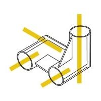 スペーシア プラスチックジョイント(台車用) PJ-603LG ダークグレー 1セット(20個)（直送品）