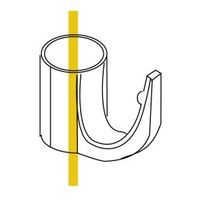 スペーシア プラスチックジョイント PJ-708B ロイヤルブルー 1セット(30個)（直送品）