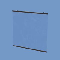 ナカバヤシ 飛沫防止防炎シート吊り下げタイプ1枚入 CST-H1010（直送品）