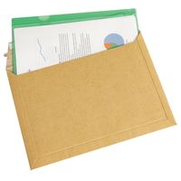 ナカバヤシ 段ボールレター封筒A4 200枚入り NDLF-A4-200* 1個（直送品）