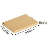 ナカバヤシ 段ボールボックスM200枚入り NDBX-M-200P 1個（直送品）