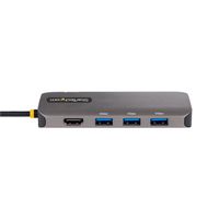 ドッキングステーション USB Type-C接続/HDMI×1（4K60）/LANポート×1/USB-C×2/USB-A×3 1個