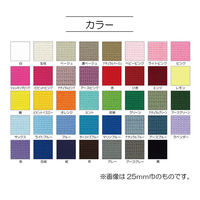 清原 カラーテープ 20mm 黒 SUN56-26 1セット(9袋)