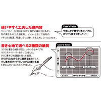 コクヨ　キャンパス　キャンパスルーズリーフ　A4　普通横罫　さらさら書ける　100枚　ノ-816AEN（わけあり品）