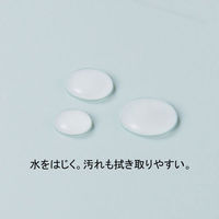 アスクル　フラットファイル　A4タテ　PP製　背幅18mm　5冊　ブルー　水色  オリジナル（わけあり品）