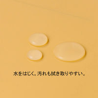 アスクル　フラットファイル　A4タテ　PP製　背幅18mm　5冊　イエロー　黄色  オリジナル（わけあり品）