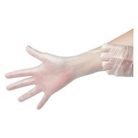 小野商事 プラスチック手袋 パウダー付き Lサイズ AG7345L 1セット(100枚×10箱)