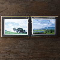 無印良品 ハードカバーアルバム KGサイズ1段 20ページ ベージュ 1セット（2冊） 良品計画