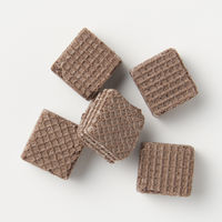 無印良品 ひとくちブラックウエハース バニラクリーム 110g 1セット（4袋） 良品計画