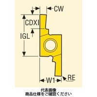 セコ・ツールズ・ジャパン 溝入れ用チップ 12ER1.47FD:CP500 12ER1.47FDCP500 1セット(2個)（直送品）