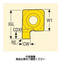 セコ・ツールズ・ジャパン 溝入れ用チップ 9NR1.15FG:CP500 9NR1.15FGCP500 1セット(2個)（直送品）
