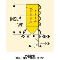 溝入れ用チップ LCEX110502ー0350RーN45:CP500 LCEX110502-0350R-N45CP500 1セット(2個)（直送品）