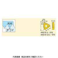 セコ・ツールズ・ジャパン 旋削 ねじ切り用チップ 16ER11.5NPTF:CP500 16ER11.5NPTFCP500 1セット(2個)（直送品）