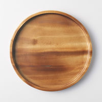 無印良品 アカシアトレー 約直径26cm 良品計画