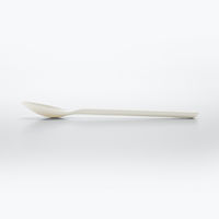 無印良品 フォーク＆スプーンセット 白 約幅18×奥行5×高さ2cm 良品計画