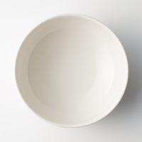 無印良品 磁器ベージュボール 大 約直径16.5×高さ7cm 良品計画