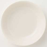 無印良品 磁器ベージュ鉢 中 約直径19×高さ4.5cm 良品計画