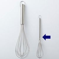 無印良品 ステンレス 泡立て 小 約幅3.5×長さ21.5cm 1セット（2個） 良品計画