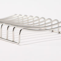 無印良品 ステンレスソープディッシュ 約幅11×奥行8×高さ1.5cm 1セット（2個） 良品計画