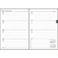 ダイゴー 【2023年版】アポイント 手帳サイズ 1週間 月曜始まり ネイビー E8438 1冊（直送品）