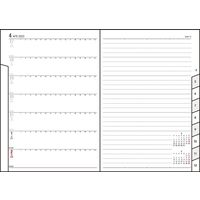 ダイゴー 【2023年版】アポイント デスク B6 1週間+横罫 見出し 月曜始まり ブルー E8449 1冊（直送品）