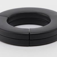 無印良品 トラベルS字フック 黒 約50×90mm 良品計画