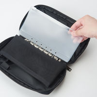 無印良品 パスポートケース用リフィル クリアポケット 3枚入 約20×10cm  良品計画